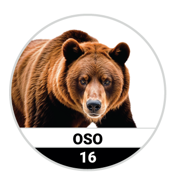 Animalitos del Oriente - Fieras — 16 OSO