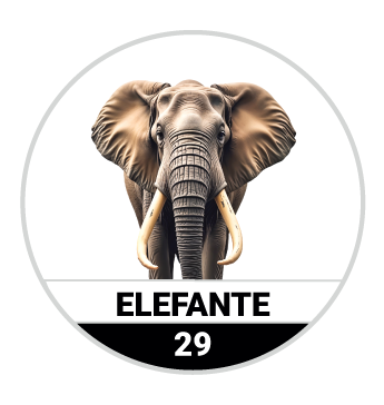 Animalitos del Oriente - Fieras — 29 ELEFANTE