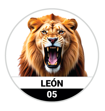 Animalitos del Oriente - Bichitos — 5 LEON