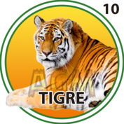 Granja Millonaria - Animalitos — 10 Tigre
