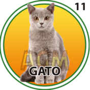 Granja Millonaria - Animalitos — 11 Gato
