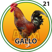 Granja Millonaria - Animalitos — 21 Gallo