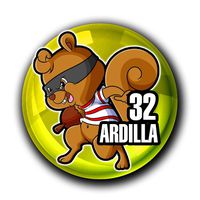 32 ARDILLA