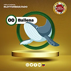 Lotto Activo RD Internacional — 00 BALLENA