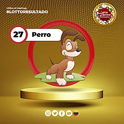Lotto Activo RD Internacional — 27 PERRO