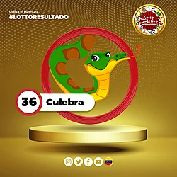 Lotto Activo RD Internacional — 36 CULEBRA
