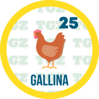 Lotto Gato — 25 GALLINA