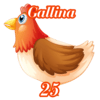 Ruleta Royal — 25 GALLINA