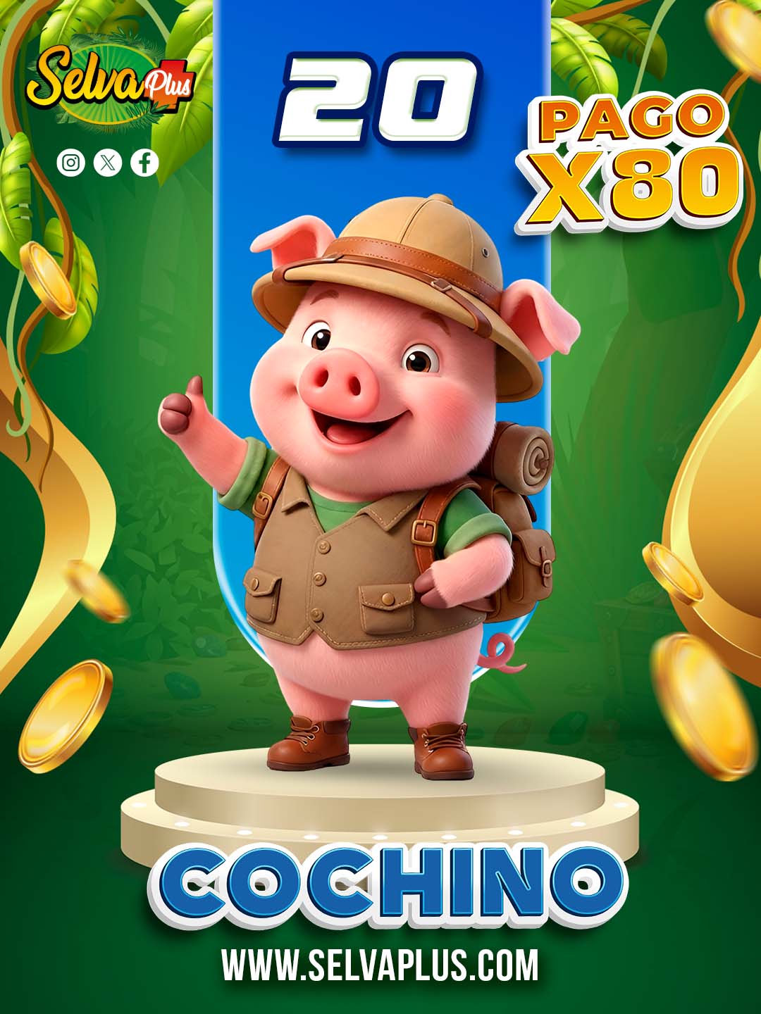Selva Plus — 20 COCHINO