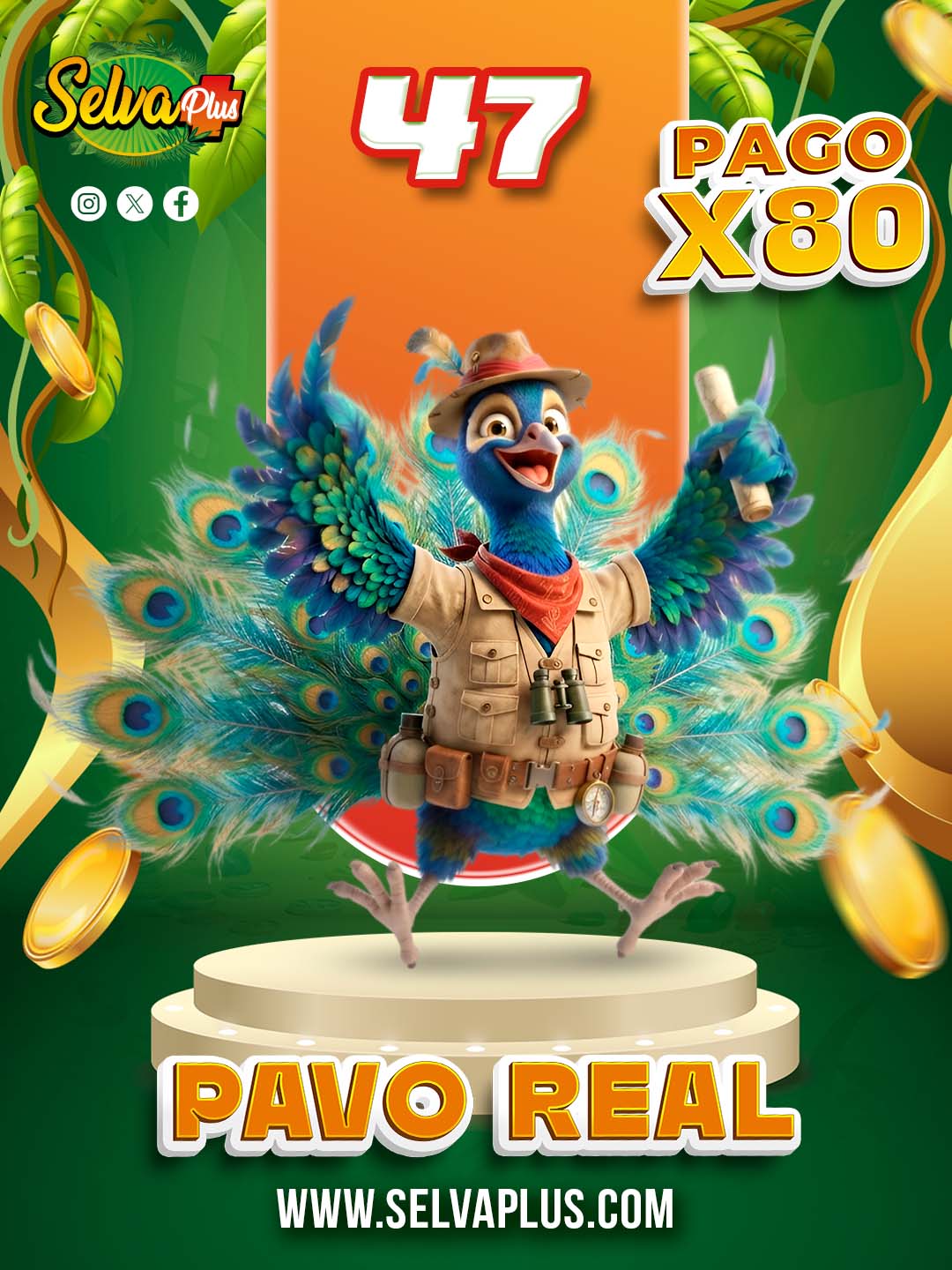 Selva Plus — 47 PAVO REAL