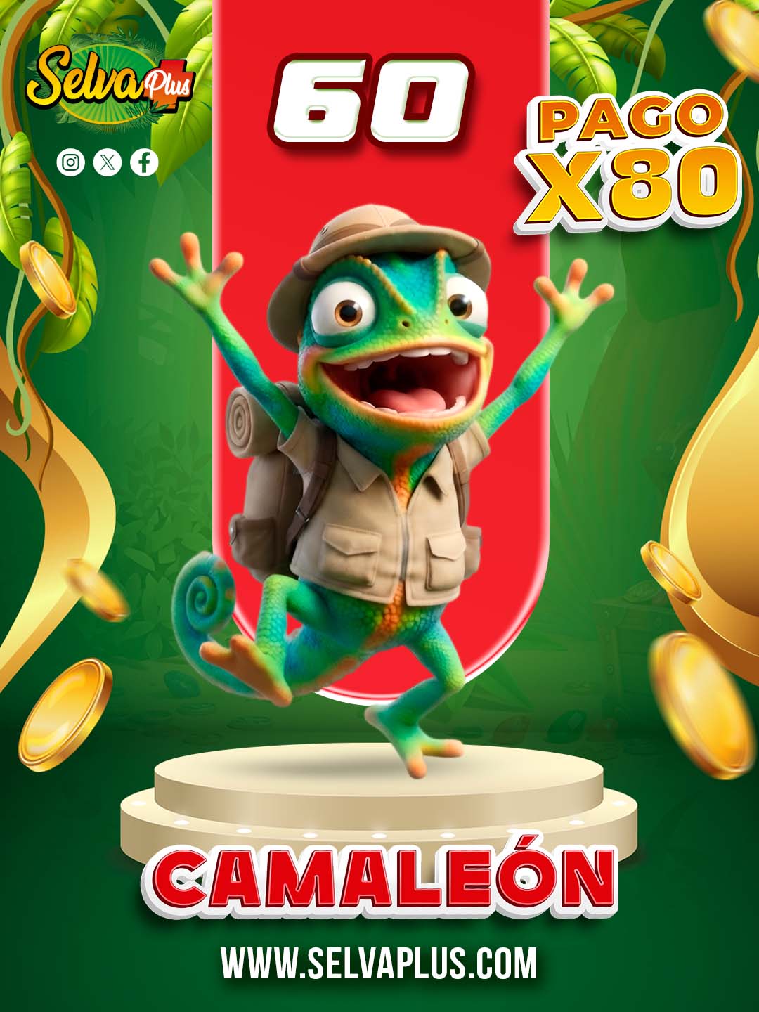 60 CAMALEÓN