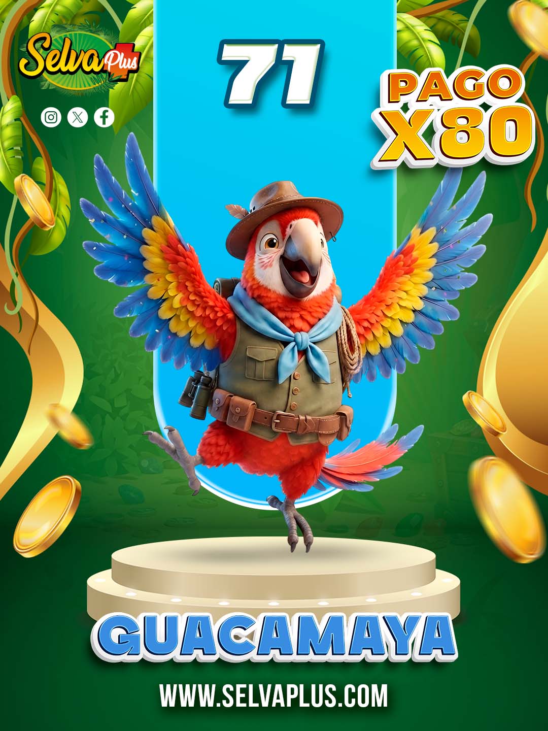 Selva Plus — 71 GUACAMAYA