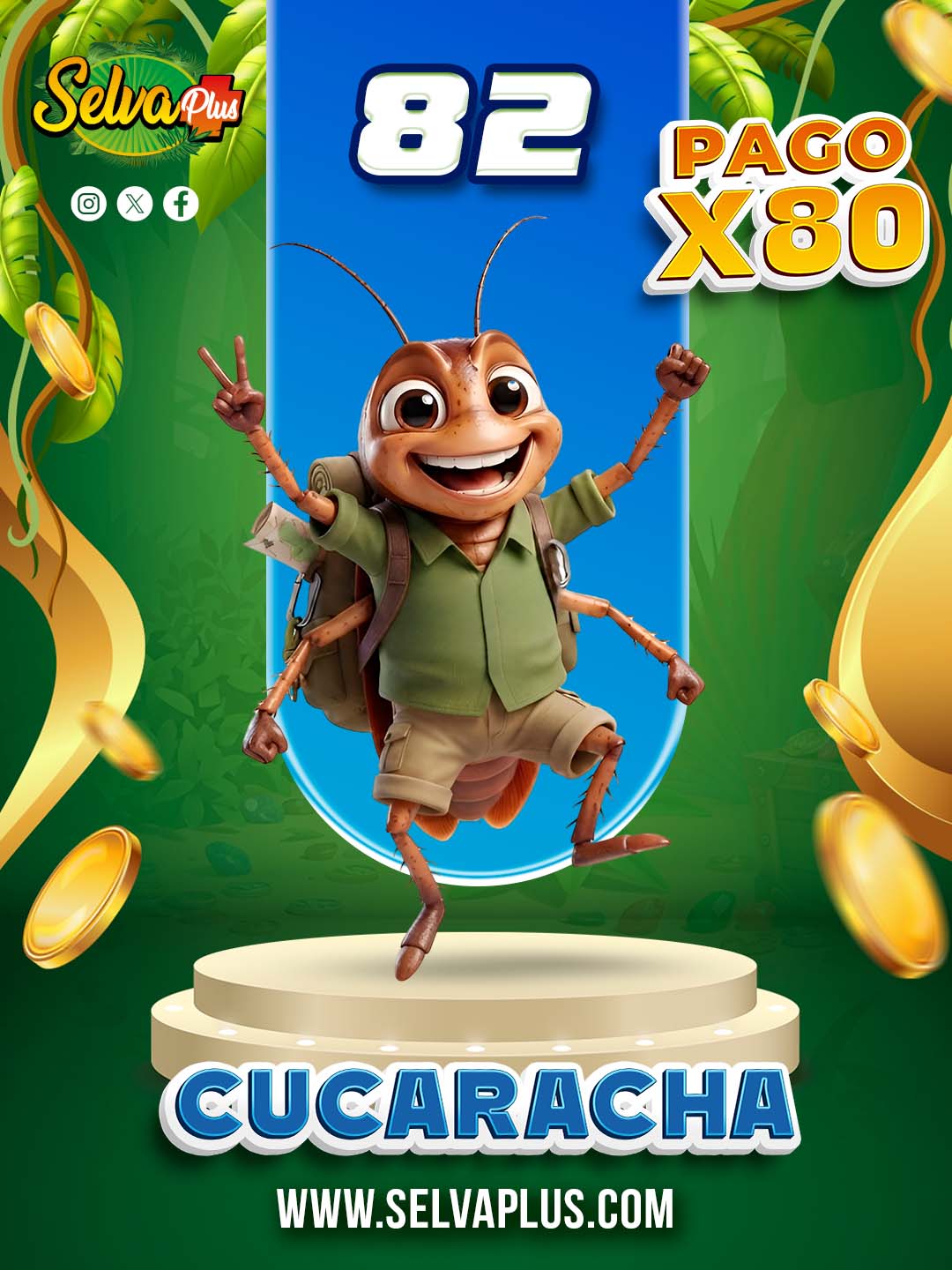 Selva Plus — 82 CUCARACHA