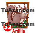 32 ARDILLA